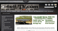 Desktop Screenshot of 4x4utv.com